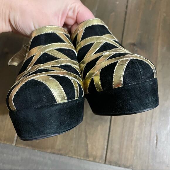 Jeffrey Campbell metallic clogs - Picture 9 of 9